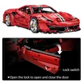 thumbnail image 2 of Cada 61042 3187PCS Technical RC Racing Car Super Car Building Blocks City Remote Control Sports Vehicle Bricks Toys for Kids, 2 of 6