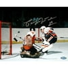 Pat LaFontaine Autographed Forehand Shot 16" x 20" Photograph