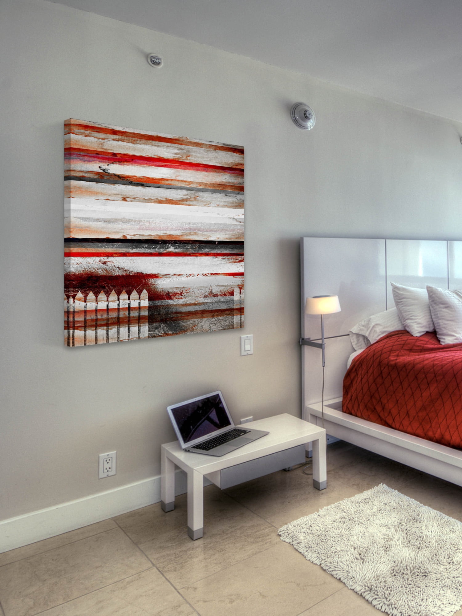 Parvez Taj "Picket Fence" Print on Canvas
