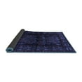 thumbnail image 2 of Ahgly Company Indoor Rectangle Persian Blue Traditional Area Rugs, 2' x 4', 2 of 4