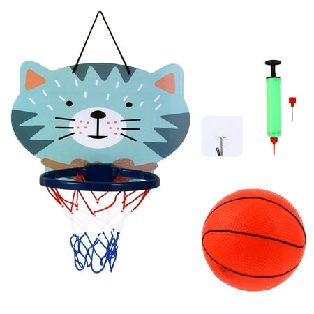 ifundom Miniature Hanging Basketball Set Assorted Colors Indoor Outdoor Toy Game for Kids and Adults