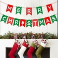 thumbnail image 6 of chaungfeng 118 Inches Merry Christmas Banner, Paper Christmas Party Decorations with String Festival Atmosphere Banner for Fireplace, Chimney, Wall, Tree, 6 of 6