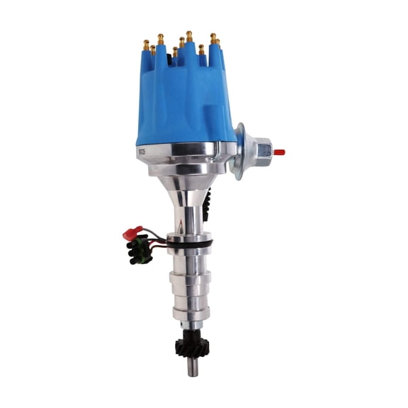 Pro Series Ready to Run Distributor for Ford FE V8 - Blue