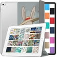 thumbnail image 1 of DuraSafe Cases pour iPad Mini 4e Gén 2015 7,9 Po [ Mini 4e Gén ] MK6K2LL/A MK6J2LL/A MK6L2LL/A MK9J2LL/A MK9H2LL/A MK9G2LL/A Étui iPad Imprimé avec Dos Rigide Givré Translucide - Chapeau de Lapin, 1 of 8