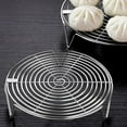 thumbnail image 3 of Kitchen Accessories Tray Stand 304 Stainless Steel Steaming Dumplings Egg Grill Steamer Shelf Steamer Rack Cooking Tableware Stand Pot Steaming A-20CM, 3 of 8