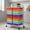 Multicolor, variant on Demi Bonn 20 Drawers Storage Rolling Cart Studio Organizer with 4 Universal Casters, Gradient Pink