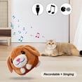 thumbnail image 5 of Usb Rechargeable Dog Plush Toy Singing Talking Bouncing Jump Ball Pet Essential (Brown Dog), 5 of 10
