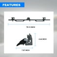 thumbnail image 4 of Running Boards for 2019-2026 Dodge Ram 1500 Crew Cab 4 Door Nerf Bars Side Steps, 4 of 9