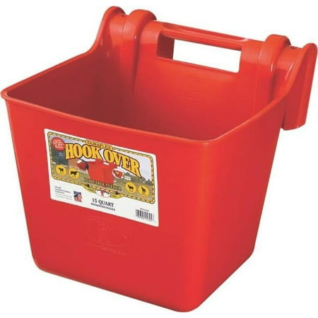 Little Giant Little Giant HF15RED Hook Over Feeder 15 Qt Red