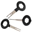thumbnail image 4 of Car Wire Terminal Removal Tool Kit Wiring Connector Pin Release Extractor Puller Metal Handle, 4 of 4