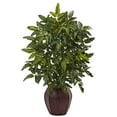 thumbnail image 2 of Nearly Natural 33In. Bracken Fern With Decorative Planter, 2 of 9