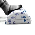 thumbnail image 5 of Animal Foot Rest, Little Fishes Watercolors Ocean Underwater Life Marine Theme Art, Non-Slip Backing Adjustable Ergonomic Memory Foam Leg Support for Office, Pale Blue Mauve Blue, by Ambesonne, 5 of 5
