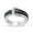 Black, variant on Sterling Silver Black diamond Buckle Ring (1/2 CTTW)