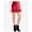 red, variant on Free People Womens Retro Mini Skirt, Black, 29