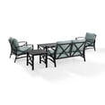 thumbnail image 4 of Outdoor Conversation Set Metal 5 Piece Patio Seating Set with Cushions, 4 of 8