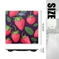 thumbnail image 2 of High Precision Body Weight Scale Smart Bathroom Scales with Large LCD Display(400lbs),Decorative for Bedroom-Seamless Pattern Of Strawberries With Green Leaves, 2 of 4