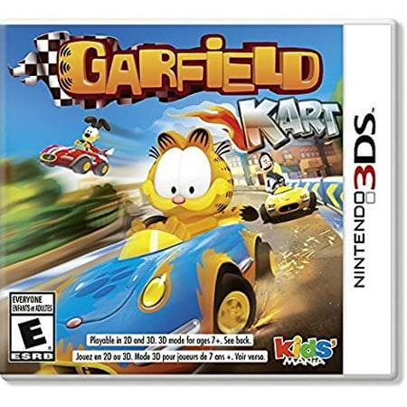 Garfield Kart - Nintendo 3DS, 4 Game Modes - Quick Race, Championship, Time Trial, Daily Challenge with 3 Levels of Difficulty - 50cc/100cc/150cc By (Best Nintendo Ds Games Of All Time)