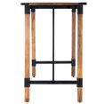 thumbnail image 4 of Beaumont Lane Rustic Lodge Industrial Wood and Metal Pub Table in Beige, 4 of 8