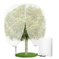 thumbnail image 2 of 300 Cm X 300 Cm Fruit Tree Net Net Garden Net with Zip and Drawstring and Bird Net Net for Fruit Trees Bushes and Flowers, 2 of 8