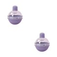 thumbnail image 1 of sweethay Molde de bola de hielo Molde de cubo de bebida Fabricante resistente a la temperatura Púrpura Violeta 2Conjunto, 1 of 6