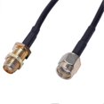 thumbnail image 4 of 10M Black RP-SMA Male to Female Wifi Antenna Connector Extension Cable, 4 of 5