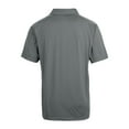 thumbnail image 3 of Men's Cutter & Buck Gray Arkansas Razorbacks Prospect Eco Textured Stretch Recycled Polo, 3 of 3