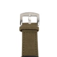 thumbnail image 2 of M Buder Men's Quartz Movement Leather Strap Stylish Retro Wristwatch for Daily Sports, Green (10.04 inches / 25.5 cm), 2 of 9