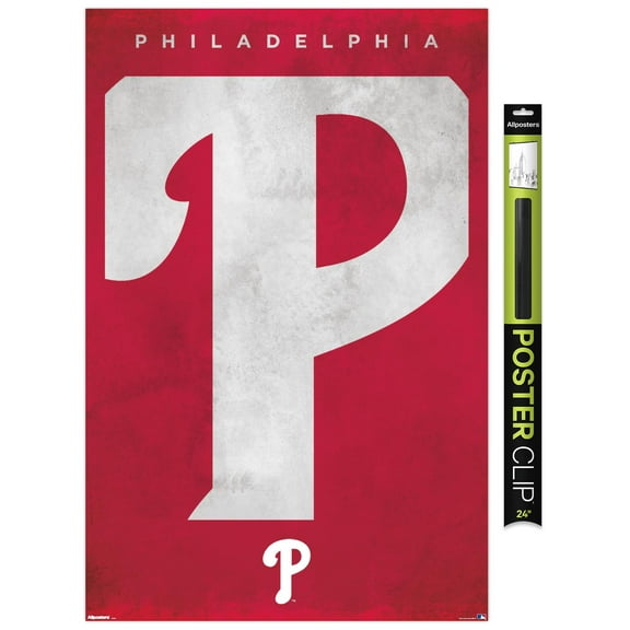 MLB Philadelphia Phillies - Logo 25 Wall Poster, 22.375" x 34"