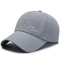 thumbnail image 1 of Gorra de béisbol ligera de verano para hombres y mujeres, gorra de malla de secado rápido, transpirable, protección solar, gorra parasol, 1 of 6