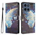 thumbnail image 1 of FOXDOCK Funda Tipo Cartera para Motorola Moto G Play 2026 con Soporte y Correa – Diseño de Patrones Lindos, 1 of 6