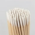 thumbnail image 4 of 800Pcs Cotton Swabs Wood Sticks,Happon Precise Cotton Tips, Cotton Swabs Pointed Tip, Makeup Cosmetic Applicator Sticks for Makeup, Tattoo Permanent Supplies and Cleaning, 4 of 7