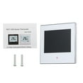 thumbnail image 1 of Thermostat Intelligent à Écran LCD pour Chauffage de Pièce, Contrôleur de Température, Interface de Chauffage de Chaudière, Blanc, 1 of 9