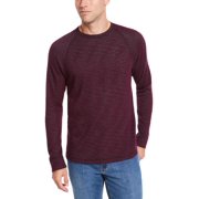 Tommy Bahama Men's Duncan Deux Over Cotton Reversible Crewneck Sweater Purple Size Small