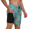 thumbnail image 3 of Goofa Funny Chicken Printed Men's Swim Trunks Board Shorts Quick Dry Mens Swimming Trunks with Compression Liner,Breathable Fit Hawaii Beach Shorts-, 3 of 9