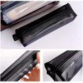 thumbnail image 3 of Clear Mesh Portable Pen Pencil Case Makeup Cosmetic Storage Bag Pouch E4K5, 3 of 5