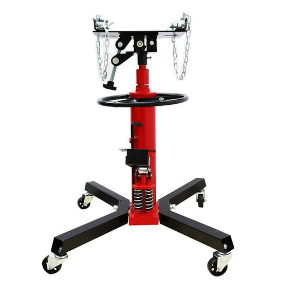 0.6T 2 Stage Hydraulic Transmission Jack with 360°Rotary Wheels Double Pump