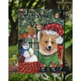 thumbnail image 3 of Carolines Treasures PPP3078GF Corgi Under my Christmas Tree Flag Garden Size  Small multicolor, 3 of 3