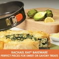 thumbnail image 2 of Rachael Ray 9-Inch Nonstick Bakeware Oven Lovin’ Springform Pan, Gray with Orange Grip, 2 of 5