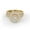 Yellow Gold, variant on Double Halo Split Shank Bridal Ring Set, 1.80 Cttw Lab Grown Diamond Engagement Wedding Rings for Women 14K Rose Gold Over 925 Sterling Silver F-G-H, SI Quality Ring Size-4