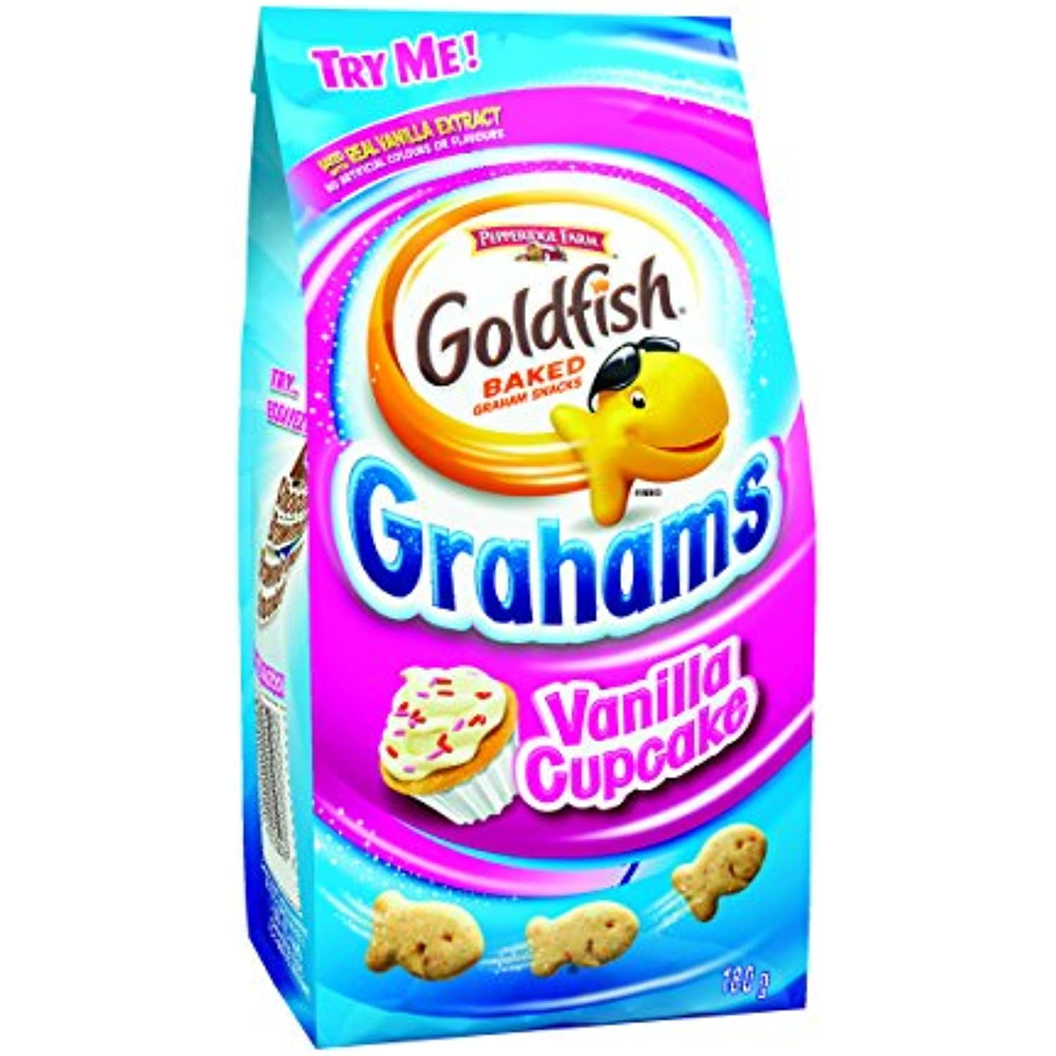 Pepperidge Farm Goldfish Vanilla Cupcake Grahams, 180G/6.3 Oz. {Canadian}
