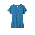 thumbnail image 4 of Port & Company Ladies Fan Favorite Blend V-Neck Tee, 4 of 5