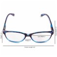 thumbnail image 3 of Inner Vision Women's Reading Glasses & Case (+1.5) - Blue & Grey Tortoise, 3 of 6