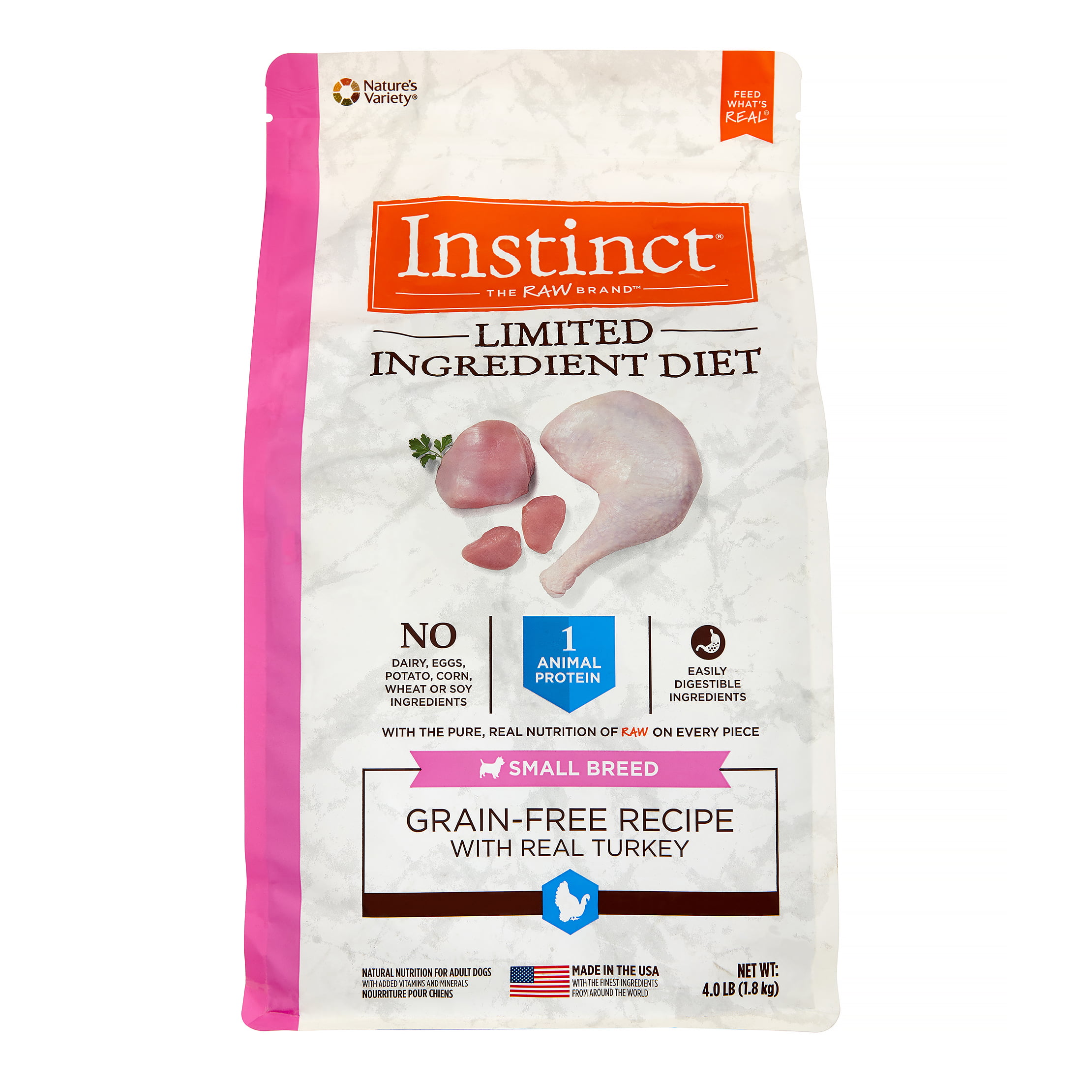 Instinct Limited Ingredient Diet Small Breed GrainFree Recipe with