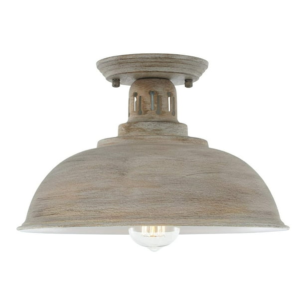 Hmvpl Farmhouse Close To Ceiling Light Vintage Semi Flush Mounted Lighting Fixture Industrial Lamp For Kitchen Island Dining Room Foyer Hallway Entry Bedroom Com Hmvpl Farmhouse Close To Ceiling Light, How To Mount Light Fixture Ceiling
