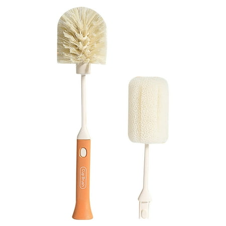 

Up to 50% Off Dvkptbk Brush Household Kitchen Sponge Cleaning Small Brush Can Replace Long-Handled Brush Cup Cleaning Cup Washing Brush