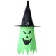 thumbnail image 3 of Fantasma Iluminado Con Sombreros Bruja Halloween Espeluznante () Verde, 3 of 4