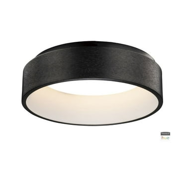 E31252-BBK-ET2 Lighting-iQ-40W 1 LED Smart Flush Mount-17.75 Inches wide by 5.25 inches high