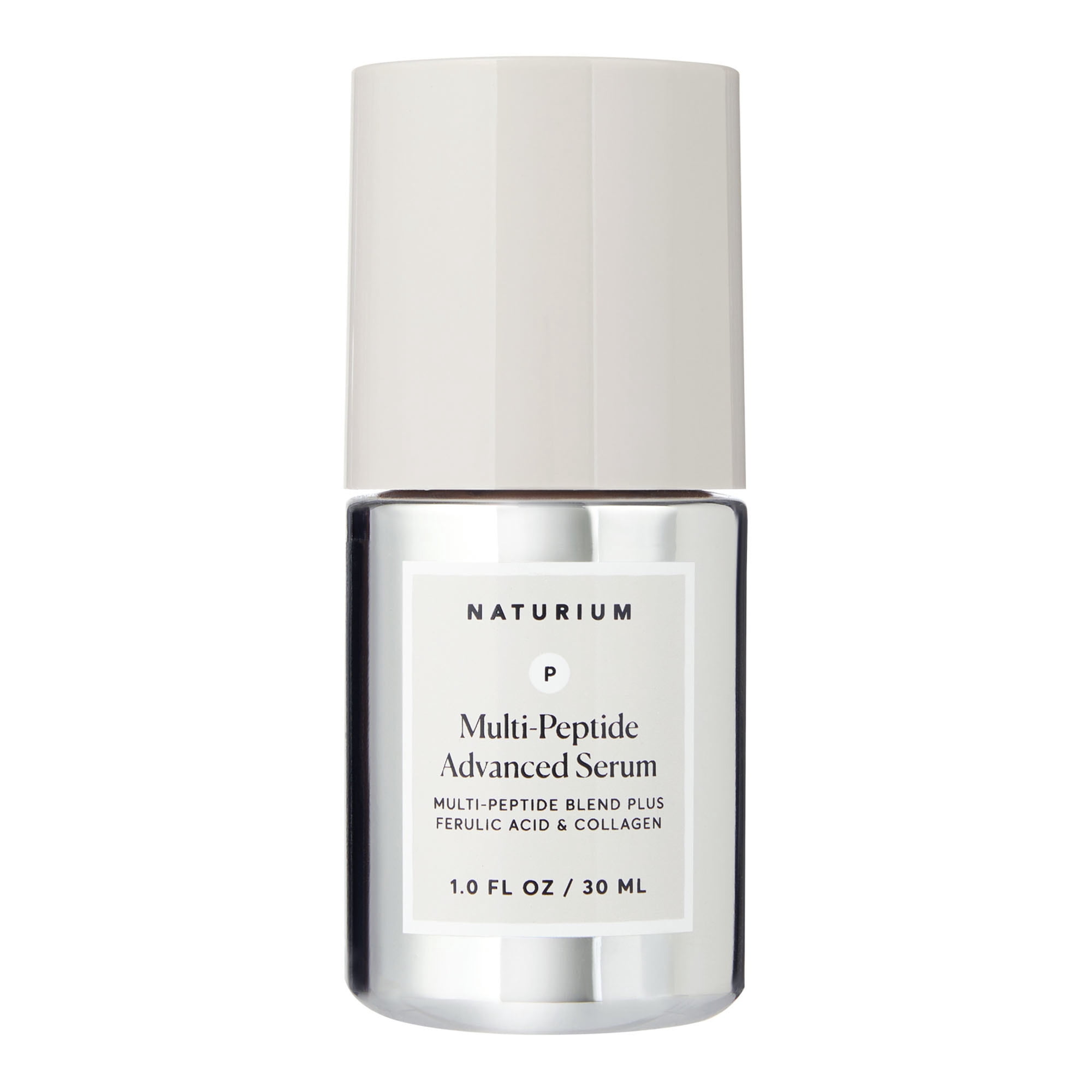 Naturium Multi-Peptide Advanced Serum, Firming & Smoothing Face Serum for Fine Lines & Wrinkles with Advanced Multi-Peptide Blend, 1 fl oz