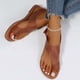 thumbnail image 5 of Amzcrzy Zapatos de mujer,Zapatos de mujer,Zapatillas de mujer, Sandalias chanclas transpirables de color sólido informales de moda de verano para mujer Sandalias Mujer Zapatillas De Casa, 5 of 6