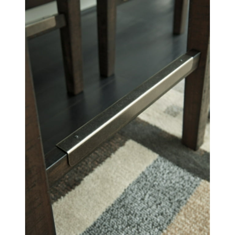 Signature Design by Ashley Hallishaw Modern Farmhouse 24.5 Counter Height Barstool